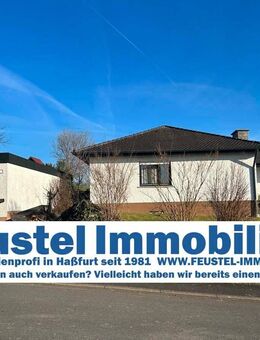 Schonungen OT - SOFORT VERFÜGBAR – Wohnen auf einer Ebene mit viel Platz in idyllischer Ortsrandlage! - Schonungen