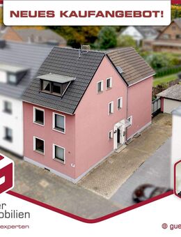 Familienfreundliche Doppelhaushälfte mit Garten, Balkon, Garage und viel Potenzial in Hürth - Hürth