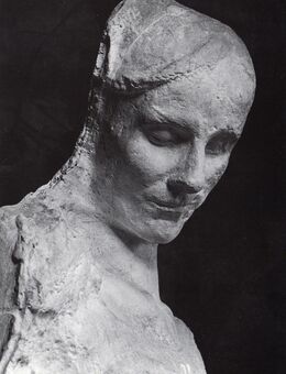 AK Postkarte Hildegard von Egisheim Büren Totenmaske - Spraitbach