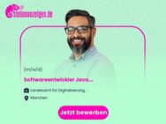 Softwareentwickler Java (w/m/d) - München