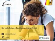 Bereichsleitung Textilrecycling (m/w/d) - Cölbe