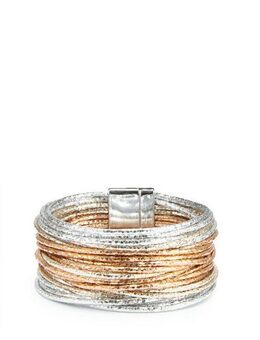 LASCANA Wickelarmband, Magnetarmband im Layer-Look