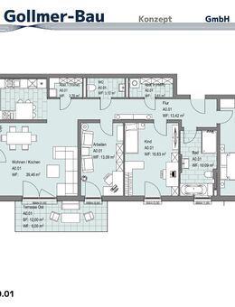SONDERPREIS - NEUBAU-Eigentumswohnung mit 4 Zimmern, großem Garten und zwei Terrassen - JETZT ZUGREIFEN !!! - Halberstadt
