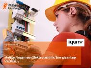 Meister/Ingenieur/Elektrotechnik/Energieanlagen (m/w/d) - Merseburg