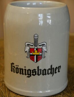 Bierkrug aus Keramik Füllmenge 0,4Liter von der Brauerei Königsbacher , Koblenz , 2024 Braubetrieb eingesellt ,K328 - Görlitz