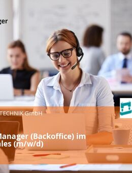 Account Manager (Backoffice) im Bereich Sales (m/w/d) - Buttlar