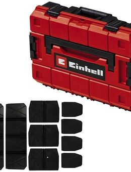 Einhell Werkzeugkoffer E-Case S-F incl. dividers, für universelle Aufbewahrung von Werkzeug und Zubehör