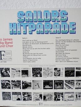 Joe James-Sailor´s Hitparade-Vinyl-LP,Falcon,60er Jahre,Rar ! - Linnich