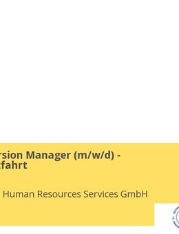 Shore Excursion Manager (w/m/d) - Luxuskreuzfahrt - Berlin Mitte