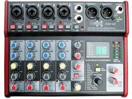 E-Lektron Mischpult AIM 24-Bit USB Interface, (4-tlg), Mikrofon-/Instrument-Kanäle, Stereo-Kanal, DSP Effekt-Prozessor