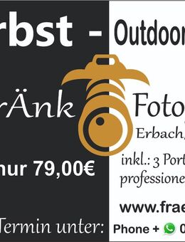 Fotograf bietet Outdoor-Herbstshooting – nur 79,00 € - Erbach Zentrum