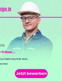 CNC-Fräser (m/w/d) - München