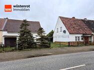 Haushälfte mit viel Land, Stall und Garage in Hohen Pritz - Hohen Pritz