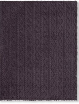 Plaid Jacquard teddy, Descanso, Weich, Kuscheldecke, Wohndecke, Teddy, Jacquard, in 2 Größen