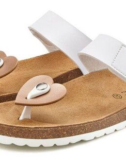 LASCANA Mule, Sandale, offener Schuh, Sommerschuh, Pantolette (3-tlg) mit Komfortkorkfußbett aus Leder und 2 abnehmbaren Oberteilen