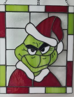 Weihnachtsgrinsch aus Tiffanyglas - Krefeld