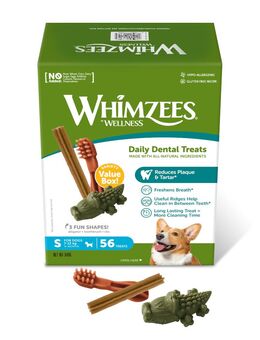 Whimzees by Wellness Mixbox - Sparpaket: 2 x Größe S