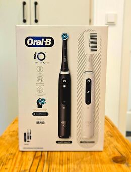 😃 Oral-B iO Series 5 Duo (Schwarz & Weiß) – nagelneu – doppelt geschenkt, aber nur ein Mund 😅 - Bergisch Gladbach