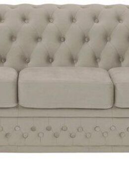 Home affaire Chesterfield-Sofa New Castle, mit hochwertiger Knopfheftung in Chesterfield-Design, B/T/H: 203/86/72