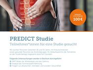 Studienteilnehmer*innen gesucht! Rückenschmerzstudie PREDICT-LBP in Bochum - 100€ Aufwandsentschädigung - Bochum