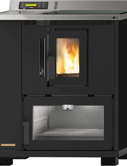 Blaze Pelletofen Küchenherd Devon, 8 kW, Dauerbrand, optional WLAN fähig