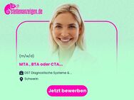 MTA (medizinisch-technischer Assistent), BTA (biologisch-technischer Assistent) oder CTA (chemisch-technischer Assistent) (m/w/d) - Schwerin