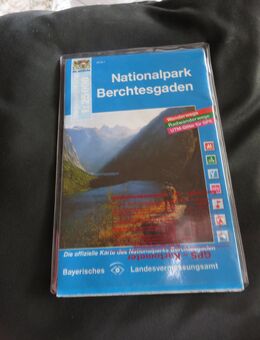 Berechtesgaden Nationalpark, Wander- und Radwege Karte zu verschenken - Stuttgart