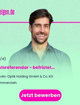 Rechtsreferendar (m/w/d) - befristet - Kammerstein