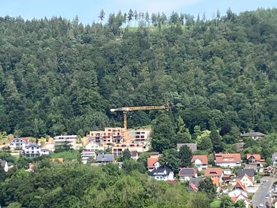 Blick auf die Altstadt von Hann. Münden und Sonne von früh bis spät