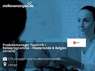 Produktmanager Touristik / Reiseprogramme – Niederlande & Belgien (m/w/d) - Lemgo