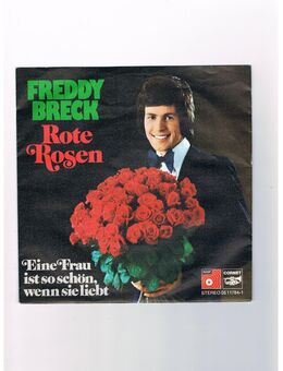 Freddy Breck-Rote Rosen-Eine Frau ist so schön wenn sie liebt-Vinyl-SL,1973 - Linnich