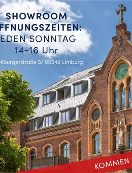 Wohnen mit Domblick: Weitläufiges 5-Zimmer-Neubau-Penthouse ++ Terrasse & Balkon ++ 2 Bäder - Limburg (Lahn)