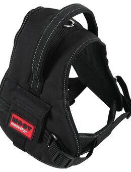 Zolux Moov Verstellbares Hundegeschirr, schwarz - Größe XXL: 81 - 110 cm Brustumfang