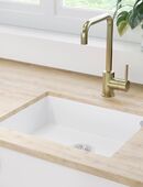 Pyramis ISTROS Küchenspüle 46x50 – Granit – Weiß – NEU & OVP in 45145