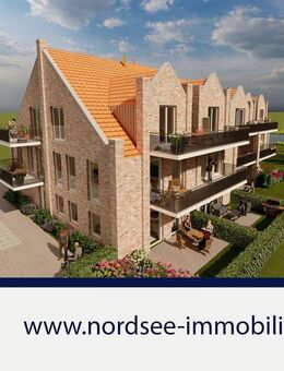 INSELBLICK - Perfekte 60 m² Wohnung A+ mit Wärmepumpe - Dornum