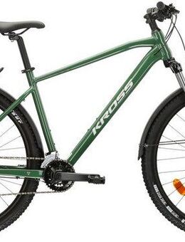 Kross Mountainbike KROSS MTB Hardtail Hexagon 4.0 27,5" grün, 16 Gang Shimano ACERA M3020 Schaltwerk, Kettenschaltung