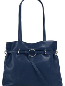 Samantha Look Henkeltasche, echt Leder, Made in Italy