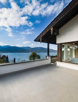 Seeblick mit traumhaftem Panorama - Tegernsee