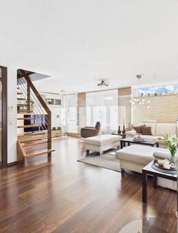 Einmalige Gelegenheit: Exklusive, 2-stöckige 3,5-Zimmer-Wohnung mit traumhaftem Garten - Crailsheim