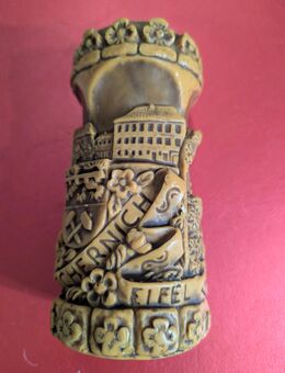 Alte Kerze mit Motiven aus Mechernich - Mechernich