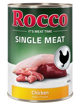 Rocco Single Meat 6 x 400 g / 800 g 6 x 400 g: Huhn