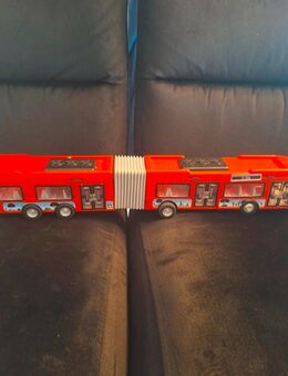 Ziehharmonika Stadtbus in rot - Oedheim