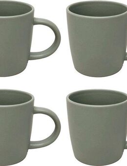 LeGer Home by Lena Gercke Becher Belli, Steingut, Scandi Style, 4-teilig