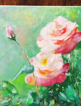 Acryl Wandbild Roses - Celle