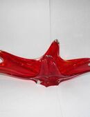 Murano Design Glas-Schale Zipfelschale Obstschale Venedig Sommerso in 75203