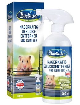 Bactador Nagerkäfig Geruchsentferner und Reiniger - Sparpaket: 2 x 500 ml