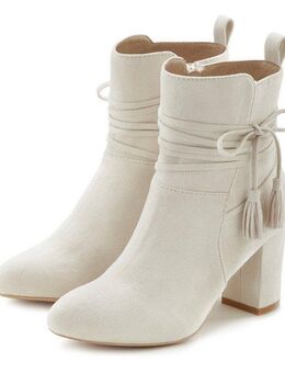 LASCANA Stiefelette mit Blockabsatz, High-Heel-Stiefelette, Ankle Boots, Stiefel