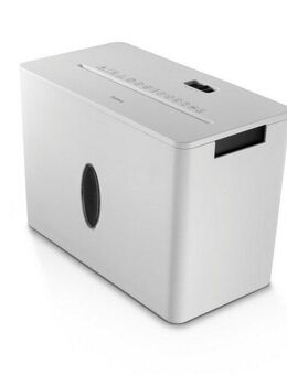 Hama Aktenvernichter Aktenvernichter Partikelschnitt (Papier + Plastik, Korb, 4 Blatt, P4), Mit Papierkorb, 4 x 33 mm Schnitzel, Automatik, Rücklauf