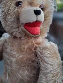 Schönen alten Bären, Holzwolle gefertigt in 88074