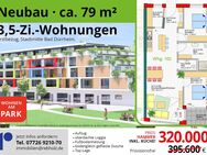 Erstbezug, 3,5 Zi.-Whg, Stadtmitte Bad Dürrheim - Bad Dürrheim